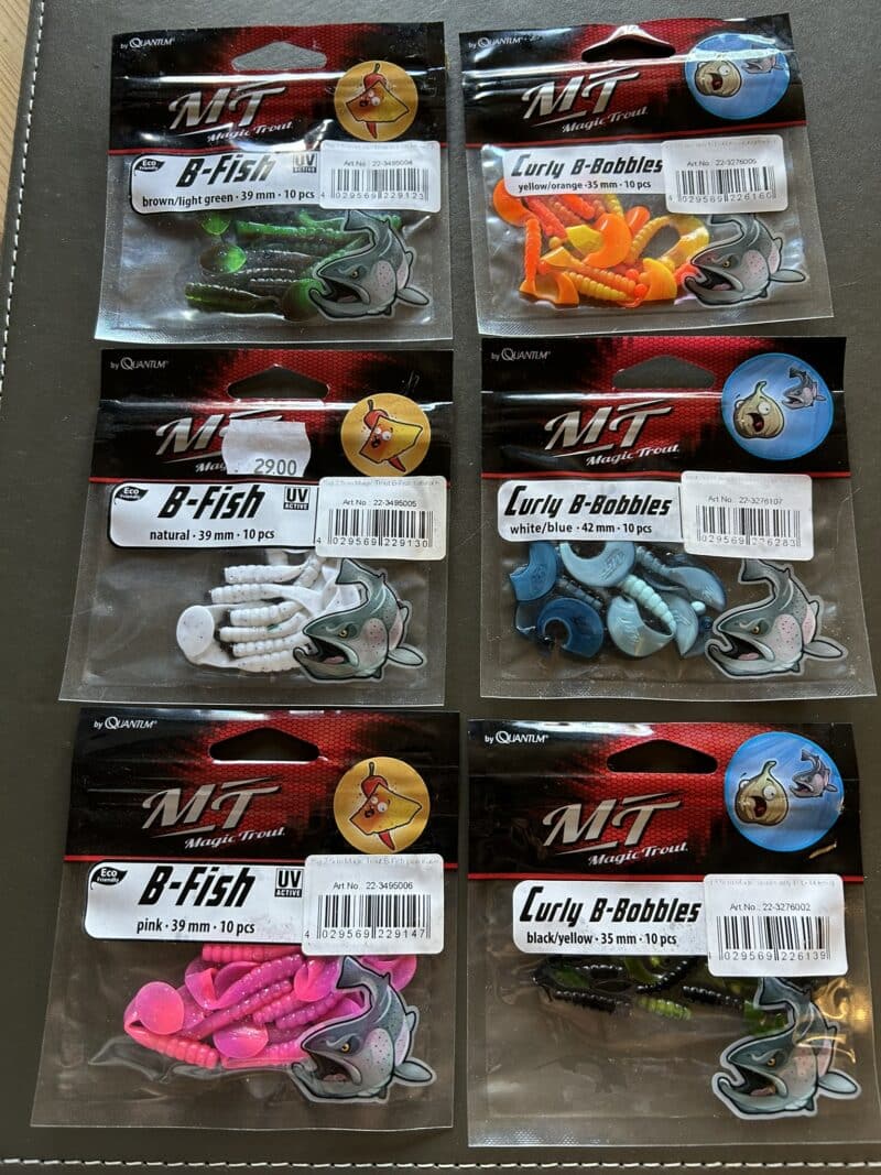 Magic Trout curly B -Bobbles / B-Fish
