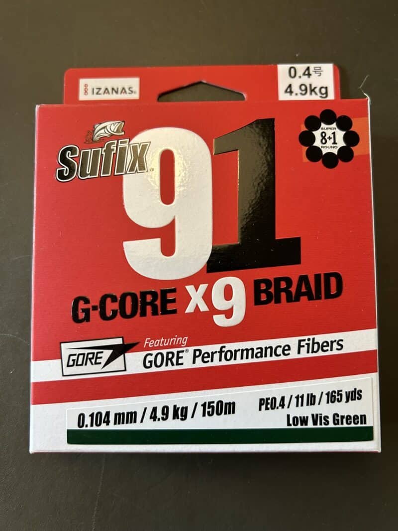 Sufix 91 G- Core X 9 Braid