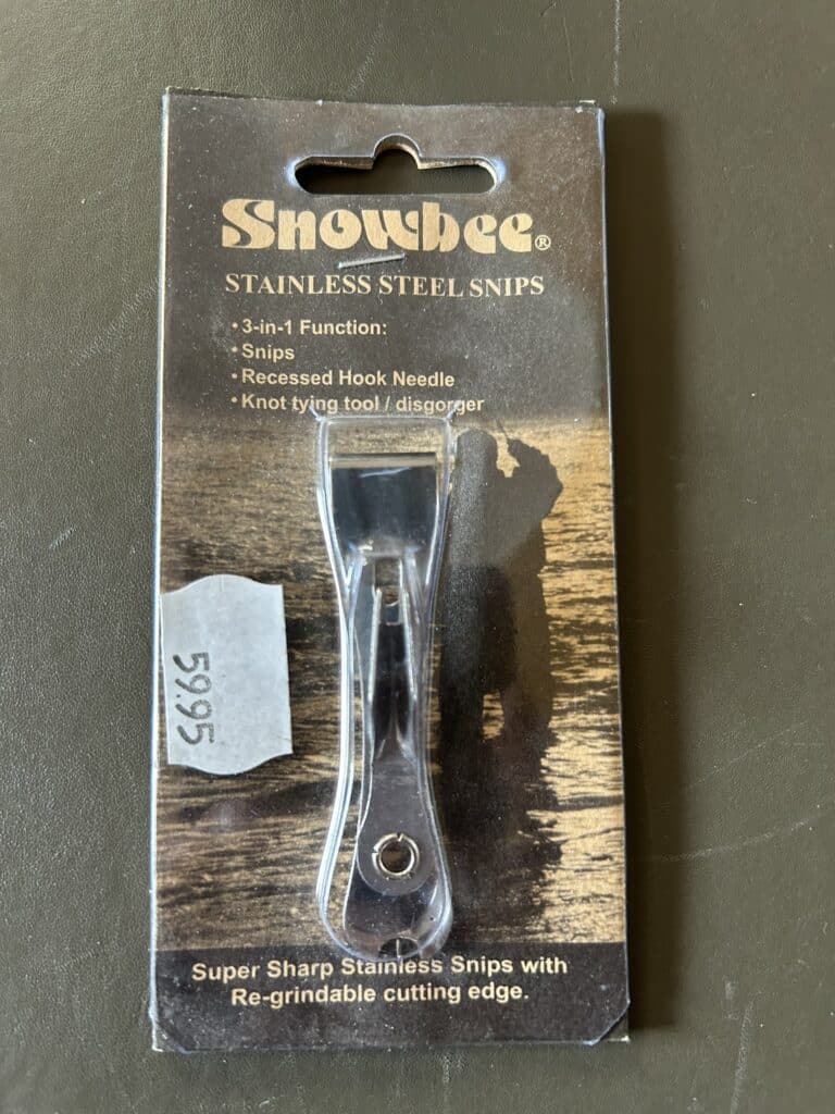 Snowbee Stainless Steel Snips 3-in 1 function