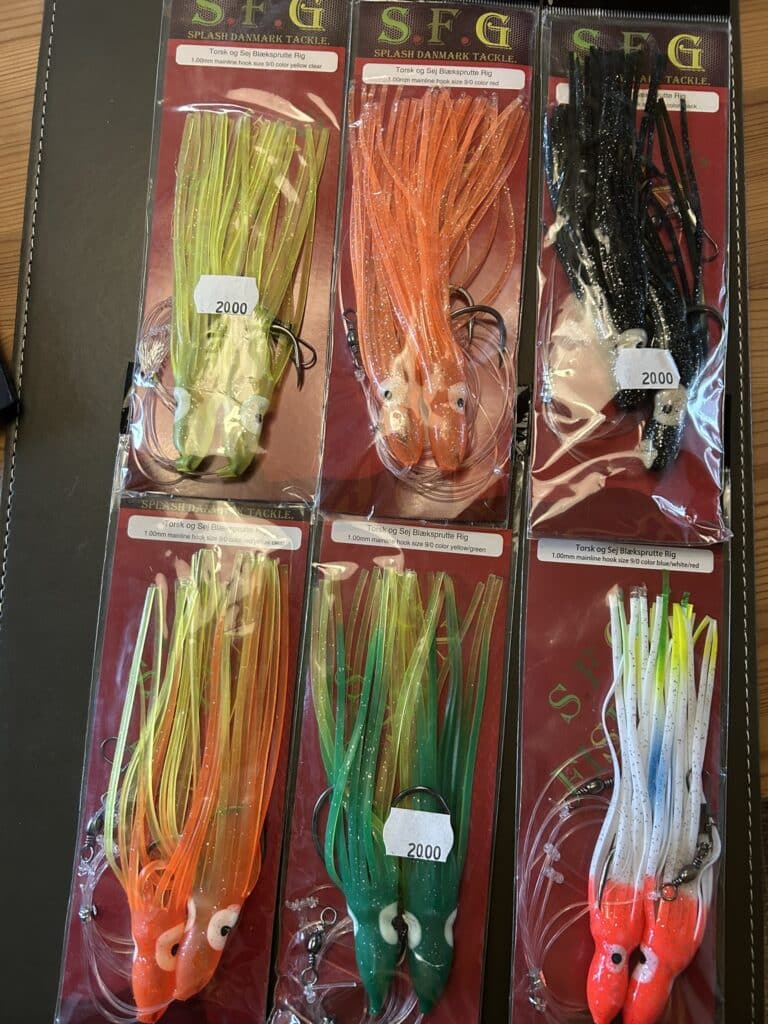 SFG Torsk og Sej Blæksprutter Rig 1.00 mm Size 9/0