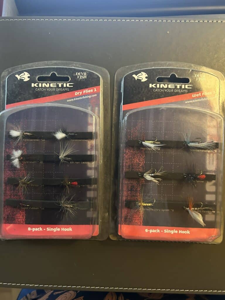 Kinertic WET FLIES 3 - DRY FLIES 1